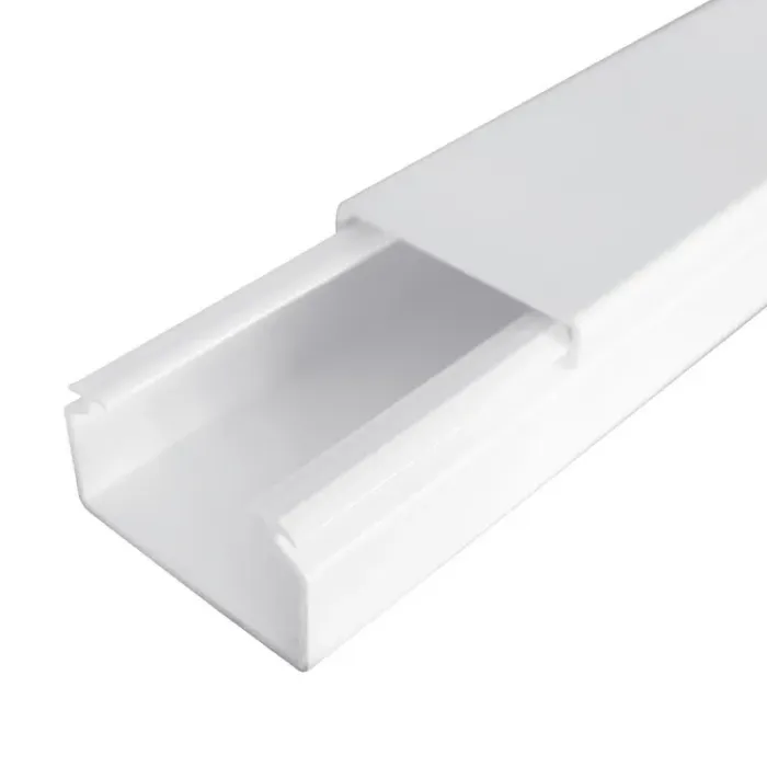CANALA ELETTRICA BIANCA LUNGHEZZA 2MT PVC 30X25